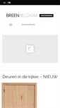 Mobile Screenshot of breen-belgium.com